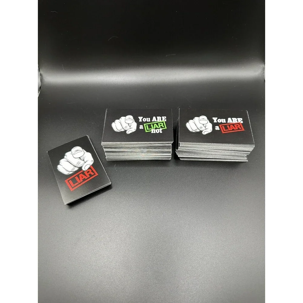 You Are a Liar or Maybe Not The Game  Read Story Guess the Liar! Party Game